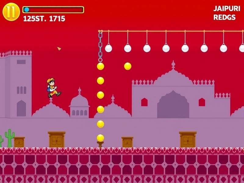 Jaipur Jump Shots Gameplay Screenshot